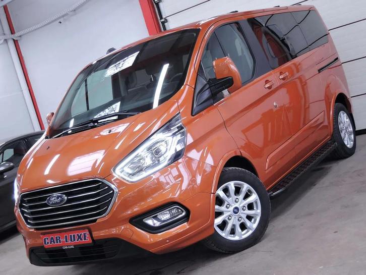 Ford Tourneo Custom 2.O 13OCV CAMERA LED VIP 8PLACES, Auto's, Ford, Bedrijf, Te koop, Overige modellen, ABS, Airconditioning, Alarm