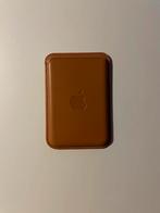 Apple MagSafe portemonnee cognac, Zo goed als nieuw