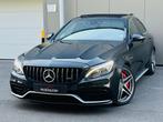 Mercedes-Benz C63s w205 V8 Biturbo full option, Auto's, Achterwielaandrijving, 375 kW, Zwart, Leder