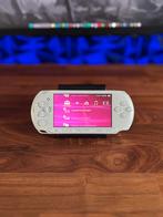 Psp e1004 wit, Games en Spelcomputers, Spelcomputers | Sony PSP, Ophalen, Zo goed als nieuw, Wit, PSP