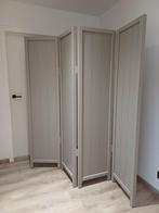 Stevige paravan (kamerscherm) licht grijs, Huis en Inrichting, Ophalen, Zo goed als nieuw