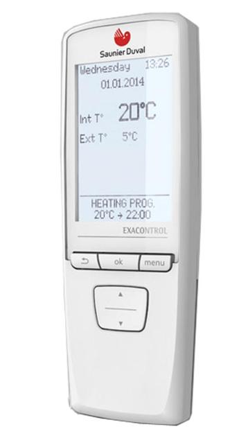 thermostaat e7rb, e7rh exacontrol