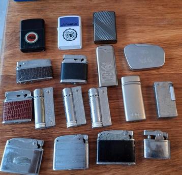 GROOT LOT (17x) Aanstekers - Vintage Stijl  beschikbaar voor biedingen