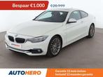 BMW 4 Serie 420 420i Luxury Line (bj 2018, automaat), Auto's, BMW, Automaat, Achterwielaandrijving, Gebruikt, Wit