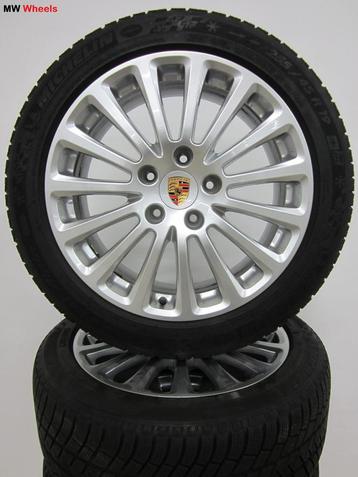 Porsche 19 inch Origineel Panamera velgen met winterbanden beschikbaar voor biedingen