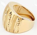 Nieuwe geelgouden ring 750/18k. Gewicht 5g., Bijoux, Sacs & Beauté, Bagues, Enlèvement, Neuf