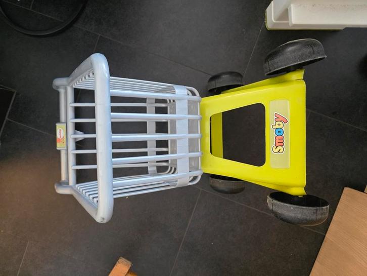 Smoby speelgoedwinkel met winkelkar, Kinderen en Baby's, Speelgoed | Overig, Zo goed als nieuw, Ophalen