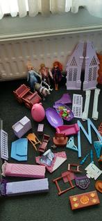 Frozen kasteel met heel veel accesoires, Kinderen en Baby's, Ophalen of Verzenden, Gebruikt
