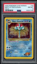 Misty's Tentacruel Holo PSA 8 - 10/132 - Gym Heroes 2000, Verzenden, Zo goed als nieuw, Losse kaart, Foil
