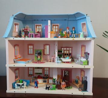 PLaymobil groot herenhuis en 6 extra sets beschikbaar voor biedingen