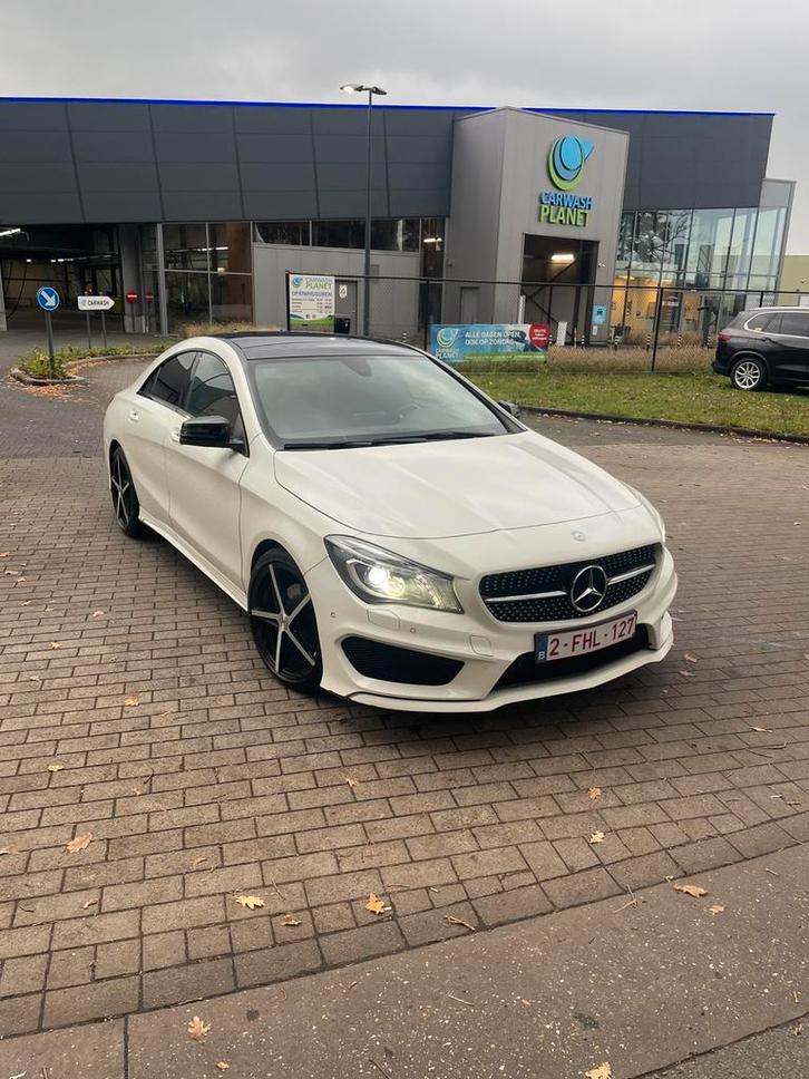 Mercedes CLA 200 CDI | 2015 | Diesel, Auto's, Mercedes-Benz, Particulier, CLA, Diesel, Automaat, Wit, Grijs, Dealer onderhouden