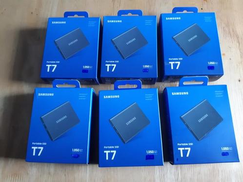 8 x samsung ssd t7 2tb (totaal 16 tb), Computers en Software, Harde schijven, Zo goed als nieuw, Laptop, Extern, SSD, USB, Ophalen