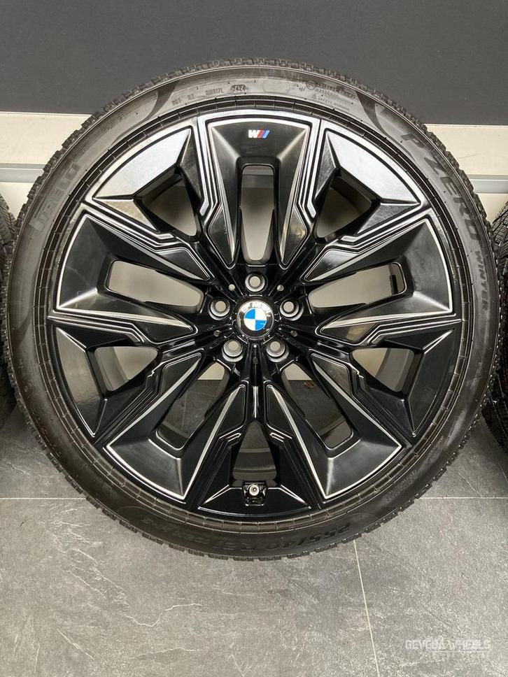 21” originele BMW 7 / i7 G70 / X3 G45 velgen + winterbanden, Autos : Pièces & Accessoires, Pneus & Jantes, Pneus et Jantes, Pneus hiver