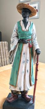 Statuette personnage chinois en résine synthétique, Enlèvement ou Envoi