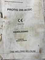 lasapparaat tig protig 200ac dc, Doe-het-zelf en Bouw, Gereedschap | Lasapparaten, Ophalen, Zo goed als nieuw, Tig