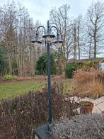 Klassieke tuinlantaarn 3-armig - ca. 2.5m - perfecte staat, Tuin en Terras, Ophalen, Staande lamp, Aluminium, Waterbestendig