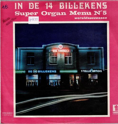 Vinyl, LP   -   Decap-Orgel In De 14 Billekens – In De 14 Bi, Cd's en Dvd's, Vinyl | Overige Vinyl, Overige formaten, Ophalen of Verzenden