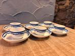 Suite de 6 pochons porcelaine de Tournai, Antiek en Kunst, Ophalen of Verzenden