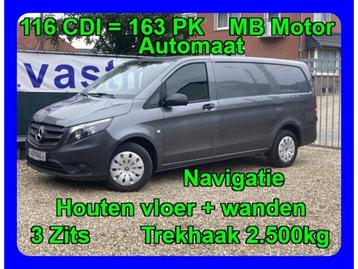 Mercedes-Benz Vito 116 = 163PK / 23.865 € + BTW / Navi / Au