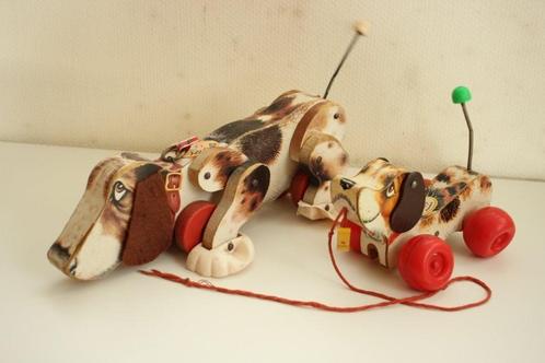 Vintage Fisher price Snoopy en Little Snoopy, Kinderen en Baby's, Speelgoed | Fisher-Price, Gebruikt, Duw- of Trekspeelgoed, Ophalen of Verzenden