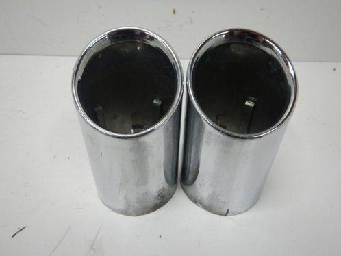 Audi A4 8W Uitlaat Sierstukken Chrome Links / Rechts 8W02538, Auto-onderdelen, Uitlaatsystemen, Audi, Gebruikt, Ophalen of Verzenden