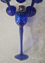 6 borrelglaasje blauw, Ophalen