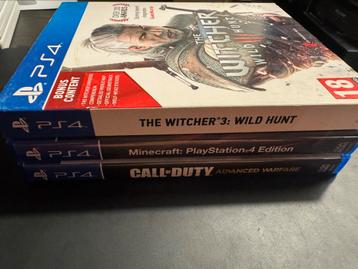 Playstation 4 games beschikbaar voor biedingen