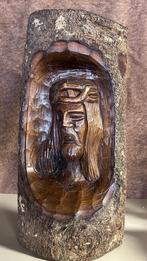 christus houtsculptuur, Antiquités & Art, Art | Sculptures & Bois, Enlèvement