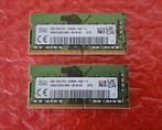 16gb DDR4 3200 Kit (2x 8gb SODIMM) of los (8gb) per stuk., Informatique & Logiciels, Enlèvement ou Envoi, DDR4, Info@retrogamed.be