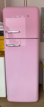 Smeg frigo + diepvries, Elektronische apparatuur, Koelkasten en IJskasten, Ophalen, 150 tot 200 liter, 60 cm of meer, Met aparte vriezer