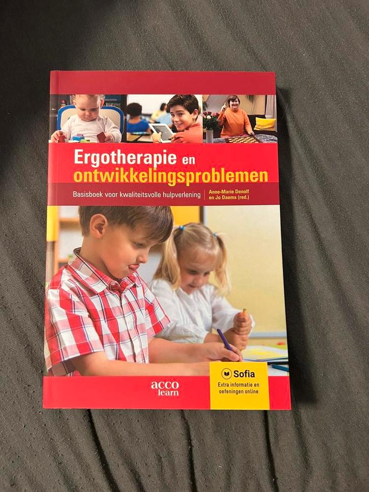 Jo Daems - Ergotherapie en ontwikkelingsproblemen, Boeken, Wetenschap, Zo goed als nieuw, Ophalen of Verzenden