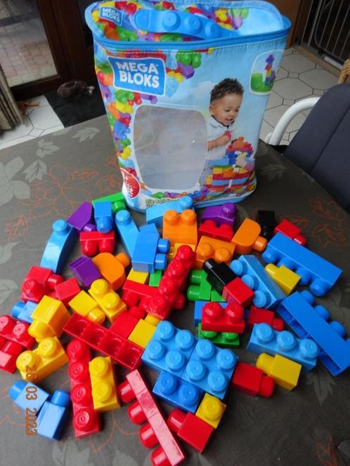 Mega Bloks First Builders Big Building Bag-60 stuks*VOLLEDIG, Kinderen en Baby's, Speelgoed | Duplo en Lego, Duplo, Complete set
