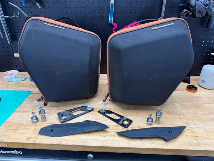 KTM Superduke 1290 Powerpart reistassen zijtassen, Motoren, Onderdelen | Merk-onafhankelijk, Gebruikt, Ophalen of Verzenden