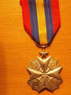 Congo Medaille Merite civique (Zilver), Verzamelen, Ophalen of Verzenden, Landmacht, Lintje, Medaille of Wings