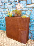 Jardiniere haute acier corten 3 mm epaisseur, Tuin en Terras, Bloembakken en Plantenbakken, Ophalen, Zo goed als nieuw, Tuin