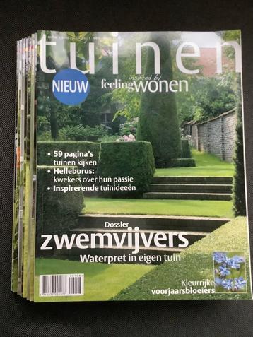 Tuinen feeling tijdschriften 8 stuks en 1 boek, Boeken, Tijdschriften en Kranten, Ophalen, Zo goed als nieuw
