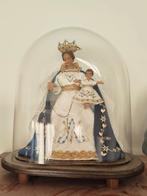 Stolp met wassen Mariabeeld, Antiek en Kunst, Ophalen