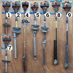 8x Husqvarna benzine stokheggenschaar, grastrimmer, va. €151, Tuin en Terras, Ophalen, Gebruikt, Benzine, Husqvarna