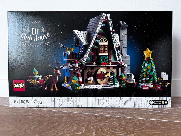 LEGO 10275 Elf Club House VERZEGELD, Kinderen en Baby's, Speelgoed | Duplo en Lego, Zo goed als nieuw, Lego, Complete set, Ophalen of Verzenden