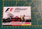 Sticker Hockenheim GP 2014 F1 (niet perfect), Verzamelen, Stickers, Ophalen of Verzenden