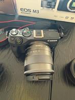Canon eos m3, Audio, Tv en Foto, Fotocamera's Digitaal, Canon, Compact, Ophalen of Verzenden, Zo goed als nieuw