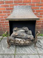 Sierhaard sier kachel haard met lampje verwarming, Huis en Inrichting, Haarden, Ophalen, Zo goed als nieuw, Inzethaard, Elektrische haard
