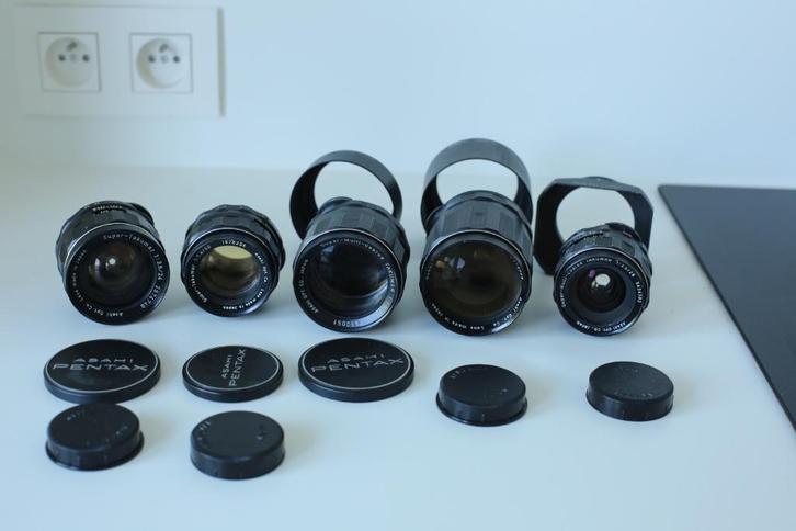 Asahi Pentax Takumar - Diverse lenzen, Audio, Tv en Foto, Foto | Lenzen en Objectieven, Gebruikt, Standaardlens, Ophalen of Verzenden