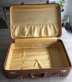 Oude lederen koffer, Handtassen en Accessoires, Koffers, Ophalen, Gebruikt, Leer