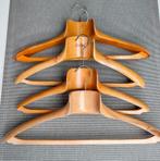 4 vintage houten kleerhangers (kapstokken), Huis en Inrichting, Ophalen of Verzenden, Gebruikt, Hout, Overige typen