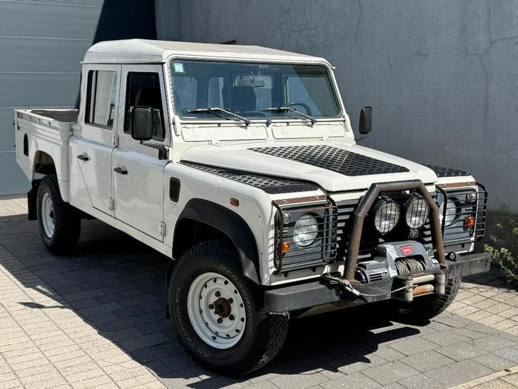 Land Rover Defender 2.5 TD5 130 PICKUP utilitaire léger 2005, Autos, Land Rover, Entreprise, Achat, 4x4, Radio, Attache-remorque