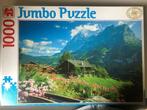Puzzel:  Grindelwoud, Zwitserland, Gebruikt, Ophalen of Verzenden, 500 t/m 1500 stukjes, Legpuzzel