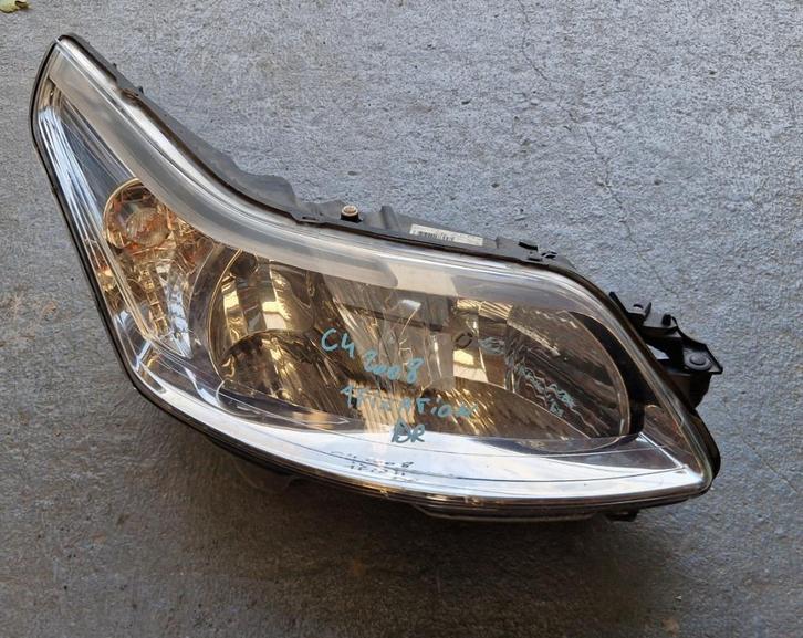 PHARE DROIT CITROEN C4 PHASE 1 2007 optique feu feux, Auto-onderdelen, Verlichting, Ophalen