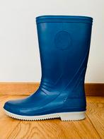 Stevige blauwe rubberen regenlaarzen - unisex, Kinderen en Baby's, Ophalen of Verzenden, Zo goed als nieuw