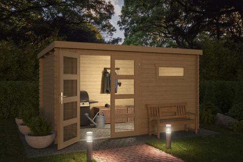Tuinhuis-Blokhut Timian 230: 400 x 250 cm, Hobby en Vrije tijd, Overige Hobby en Vrije tijd, Nieuw, Verzenden